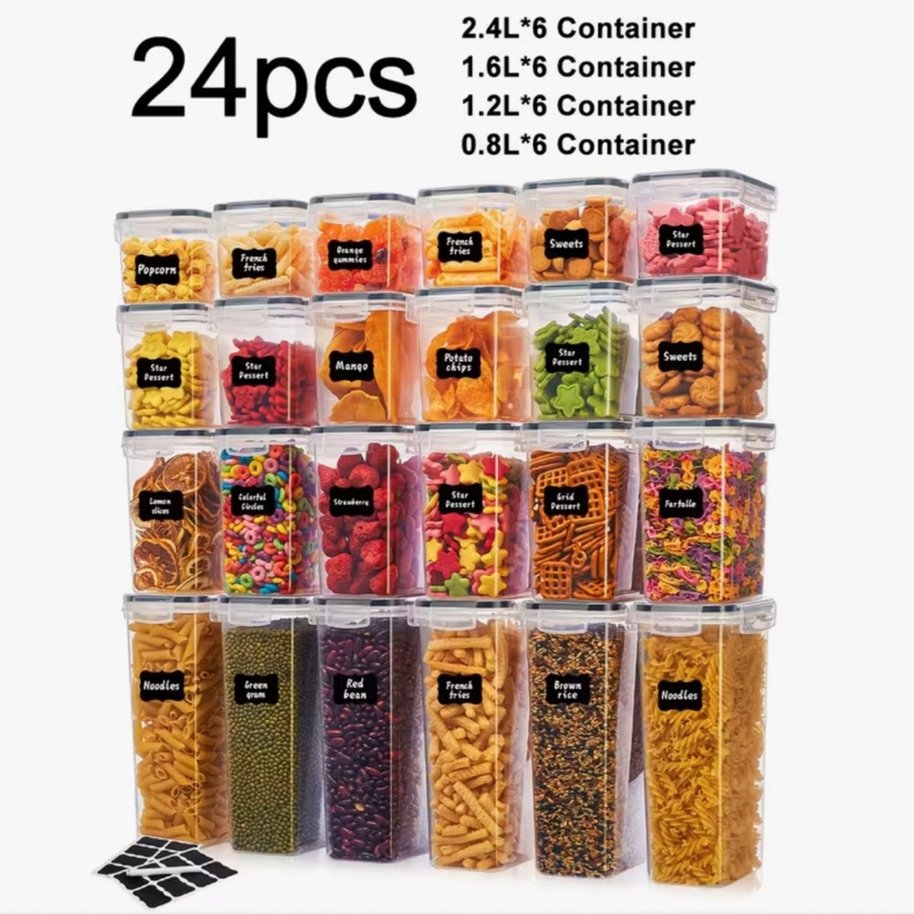 Tupperware Food Storage Set Excellent Quality (24pc)